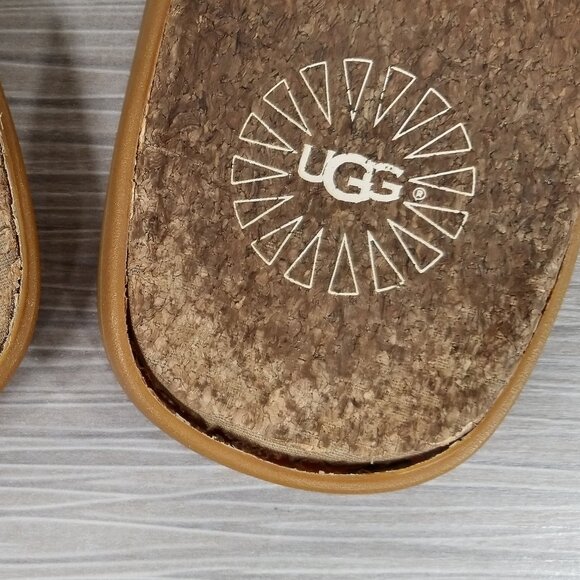 UGG Seaside Flip Flop, Chestnut, Mens Size 11 M / 44.5 - Picture 9 of 10